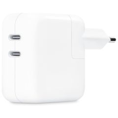 Apple Originele USB-C Power Adapter - Oplader - Dubbele USB-C aansluiting - 35W - Wit
