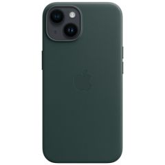 Apple Leather Backcover MagSafe iPhone 14 - Forest Green