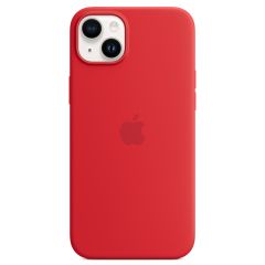 Apple Silicone Backcover MagSafe iPhone 14 Plus - Rood