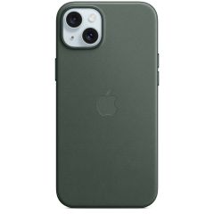 Apple FineWoven Backcover MagSafe iPhone 15 Plus - Evergreen