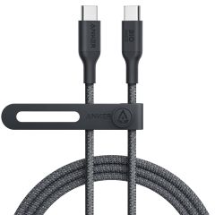 Anker 544 USB-C naar USB-C kabel - Bio-Based - 140 Watt - 0,9 meter - Zwart