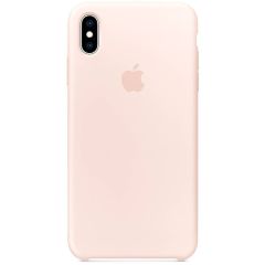 Apple Silicone Backcover iPhone Xs Max - Pink Sand