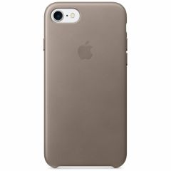 Apple Leather Backcover iPhone SE (2022 / 2020) / 8 / 7 - Taupe