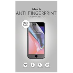 Selencia Duo Pack Anti-fingerprint Screenprotector Moto G7 / G7 Plus