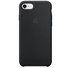 Apple Silicone Backcover iPhone SE (2020) / 8 / 7 - Black