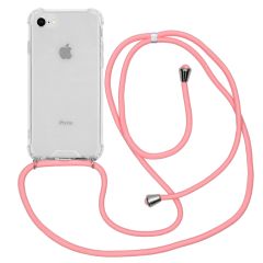 iMoshion Backcover met koord iPhone SE (2022 / 2020) / 8 / 7 - Roze