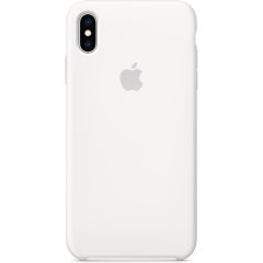 Apple Silicone Backcover iPhone Xs Max - White