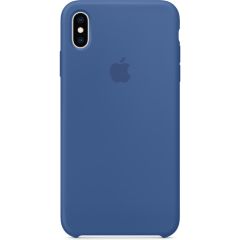 Apple Silicone Backcover iPhone Xs Max - Delft Blue