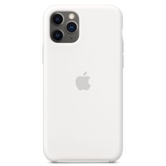 Apple Silicone Backcover iPhone 11 Pro - White