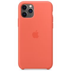 Apple Silicone Backcover iPhone 11 Pro - Clementine Orange