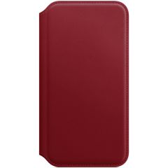Apple Leather Folio Booktype iPhone X / Xs - Red