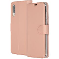 Accezz Wallet Softcase Booktype Samsung Galaxy A70 - Rosé Goud