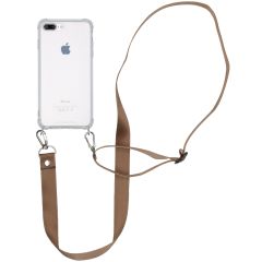 iMoshion Backcover met koord - Nylon iPhone 8 Plus / 7 Plus - Beige