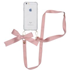 iMoshion Backcover met koord - Satijn iPhone 6 / 6s - Rosé Goud