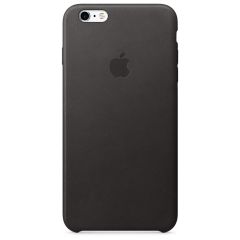 Apple Leather Backcover iPhone 6(s) Plus - Black