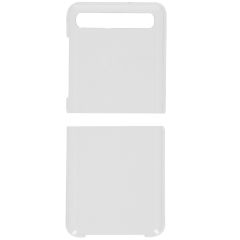 Clear PC Backcover Samsung Galaxy Z Flip - Transparant