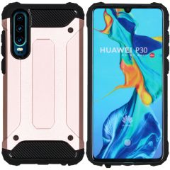 iMoshion Rugged Xtreme Backcover Huawei P30 - Rosé Goud