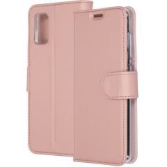 Accezz Wallet Softcase Booktype Samsung Galaxy A41 - Rosé Goud