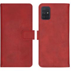 iMoshion Luxe Booktype Samsung Galaxy A71 - Rood