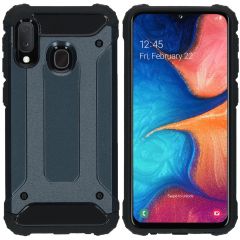 iMoshion Rugged Xtreme Backcover Samsung Galaxy A20e - Donkerblauw