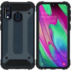 iMoshion Rugged Xtreme Backcover Samsung Galaxy A40 - Donkerblauw