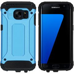 iMoshion Rugged Xtreme Backcover Samsung Galaxy S7 - Lichtblauw