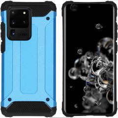 iMoshion Rugged Xtreme Backcover Galaxy S20 Ultra - Lichtblauw