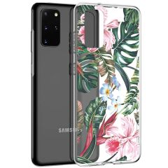 iMoshion Design hoesje Galaxy S20 Plus - Jungle - Groen / Roze