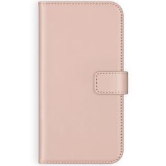 Selencia Echt Lederen Booktype Samsung Galaxy A50 / A30s - Roze
