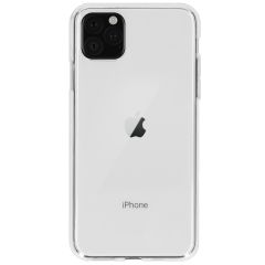 Softcase Backcover iPhone 11 Pro Max - Transparant