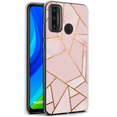 iMoshion Design hoesje Huawei P Smart (2020) - Grafisch Koper - Roze