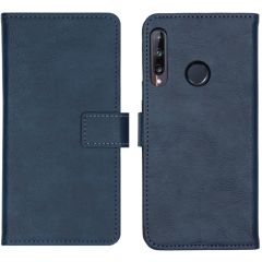 iMoshion Luxe Booktype Huawei P40 Lite E - Donkerblauw