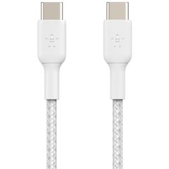 Belkin Boost↑Charge™ Braided USB-C naar USB-C kabel - 1 meter - Wit