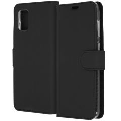 Accezz Wallet Softcase Booktype Samsung Galaxy A31 - Zwart