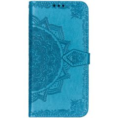 Mandala Booktype Samsung Galaxy A50 / A30s - Turquoise