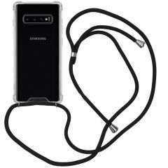iMoshion Backcover met koord Samsung Galaxy S10 Plus - Zwart