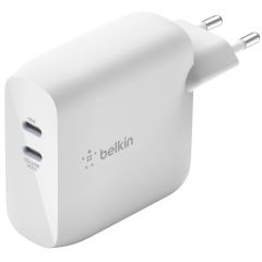 Belkin Boost↑Charge™ Dual USB-C GaN Wall Charger - 63W - Wit