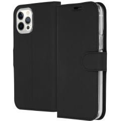 Accezz Wallet Softcase Booktype iPhone 12 Pro Max - Zwart