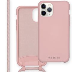 iMoshion Color Backcover met afneembaar koord iPhone 11 Pro - Roze