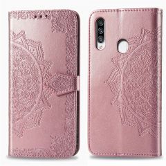 iMoshion Mandala Booktype Samsung Galaxy A20s - Rosé Goud