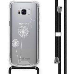 iMoshion Design hoesje met koord Samsung Galaxy S8 - Paardenbloem - Wit