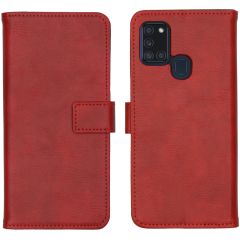 iMoshion Luxe Booktype Samsung Galaxy A21s - Rood