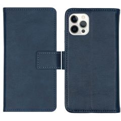 iMoshion Luxe Booktype iPhone 12 Pro Max - Donkerblauw