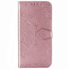 Mandala Booktype Samsung Galaxy Note 20 - Rosé Goud