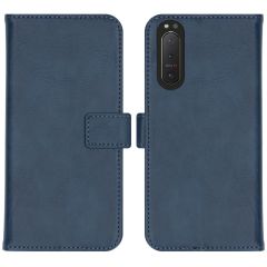 iMoshion Luxe Booktype Sony Xperia 5 II - Donkerblauw