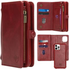 iMoshion 2-in-1 Wallet Booktype iPhone 12 (Pro) - Rood
