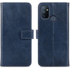 iMoshion Luxe Booktype OnePlus Nord N100 - Donkerblauw