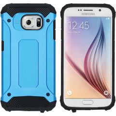 iMoshion Rugged Xtreme Backcover Samsung Galaxy S6 - Lichtblauw
