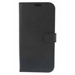 Valenta Leather Booktype iPhone 12 Mini - Zwart