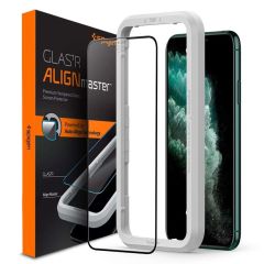 Spigen AlignMaster Full Cover Screenprotector iPhone 11 Pro
